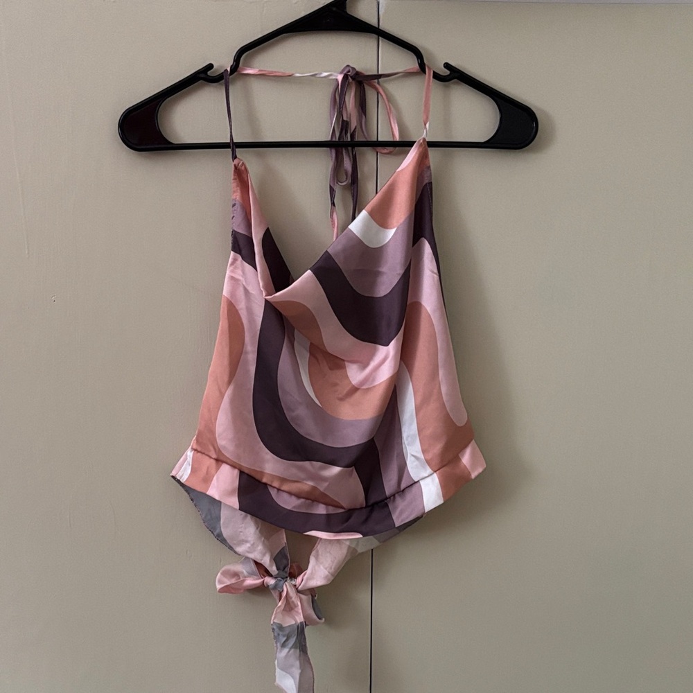 SHEIN Multicolor Halter Top